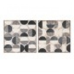 Картина Home ESPRIT Модерен 80 x 2,4 x 80 cm (2 броя) - Картини, Плакати, Пъзели