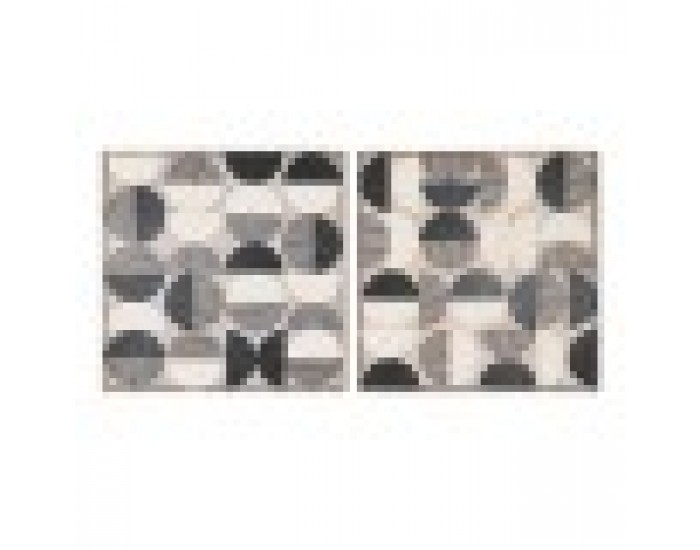 Картина Home ESPRIT Модерен 80 x 2,4 x 80 cm (2 броя)