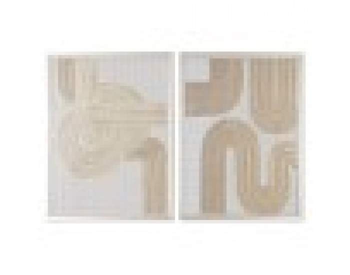 Картина Home ESPRIT Модерен 62,3 x 3,6 x 82,5 cm (2 броя)