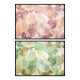 Картина DKD Home Decor Листи (2 pcs) (123 x 4.5 x 83 cm)