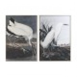 Картина DKD Home Decor Lind Ориенталски (83 x 4 x 123 cm) (2 броя) - Картини, Плакати, Пъзели