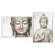 Картина DKD Home Decor Буда Ориенталски (83 x 4,5 x 122,5 cm) (2 броя)