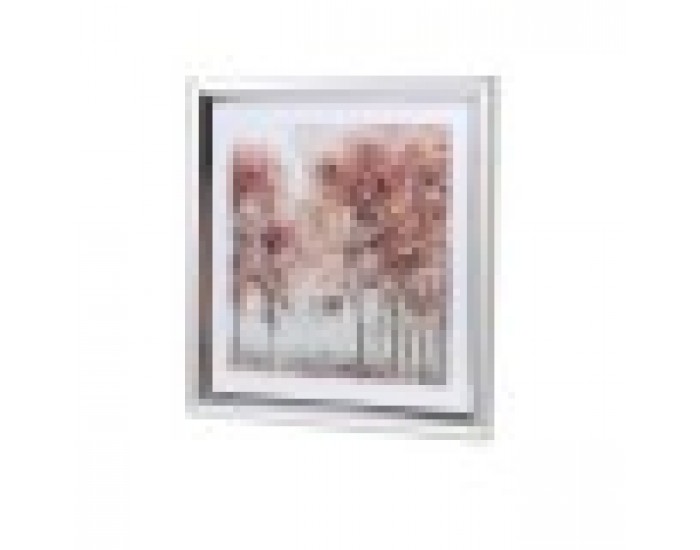 Картина DKD Home Decor Дървета Традиционен (69 x 2,5 x 69 cm) (2 броя)