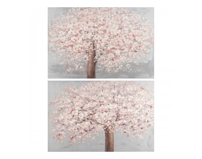 Картина DKD Home Decor Дърво (120 x 3,5 x 80 cm) (2 броя)