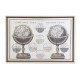 Картина DKD Home Decor Карта на Света (95 x 3 x 65 cm) Картина DKD Home Decor Карта на Света (95 x 3 x 65 cm)