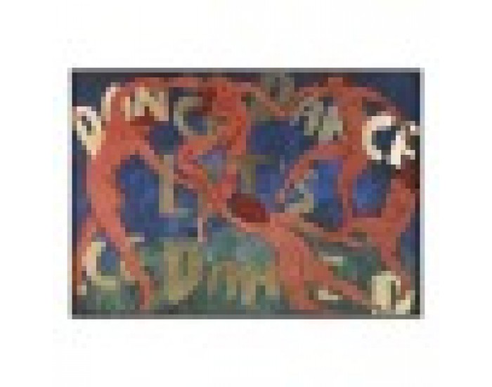 Картина Home ESPRIT Син Зелен Златен Модерен 140 x 4 x 100 cm
