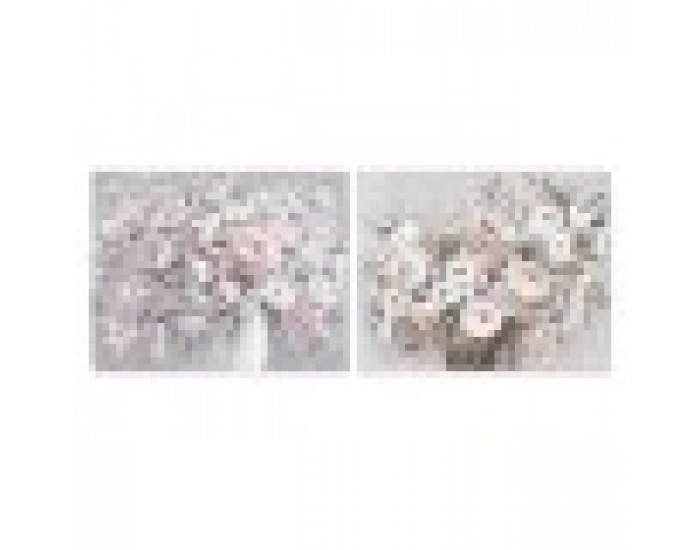 Картина Home ESPRIT Традиционен Ваза 100 x 3,7 x 80 cm (2 броя)