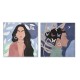 Картина DKD Home Decor Дама (103 x 4,5 x 103 cm) (2 броя)