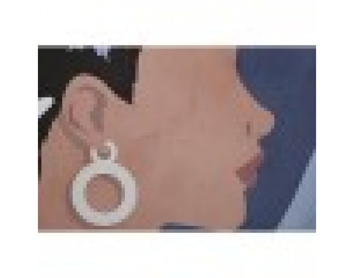 Картина DKD Home Decor Дама (103 x 4,5 x 103 cm) (2 броя)