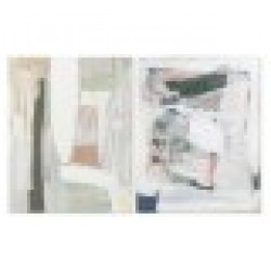 Картина DKD Home Decor Абстрактен (80 x 3,7 x 100 cm) (2 броя) - Картини, Плакати, Пъзели