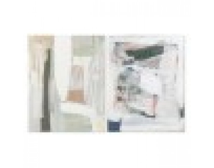 Картина DKD Home Decor Абстрактен (80 x 3,7 x 100 cm) (2 броя)