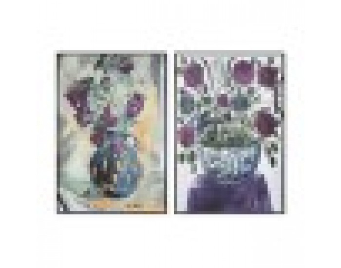 Картина DKD Home Decor Ваза (83 x 4,5 x 123 cm) (2 броя)