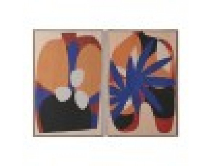 Картина Home ESPRIT Град 80 x 4,5 x 120 cm (2 броя)