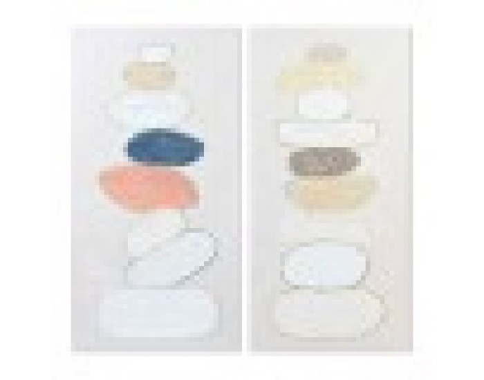 Картина DKD Home Decor Stones (60 x 3.8 x 120 cm)