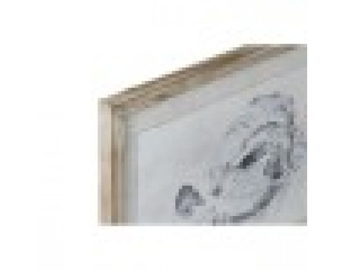 Картина Home ESPRIT Сив Риба (4 броя) Картина Home ESPRIT Сив Риба (4 броя)