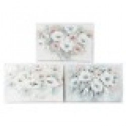 Картина DKD Home Decor Lilled (120 x 3.5 x 80 cm) (3 pcs) - Картини, Плакати, Пъзели