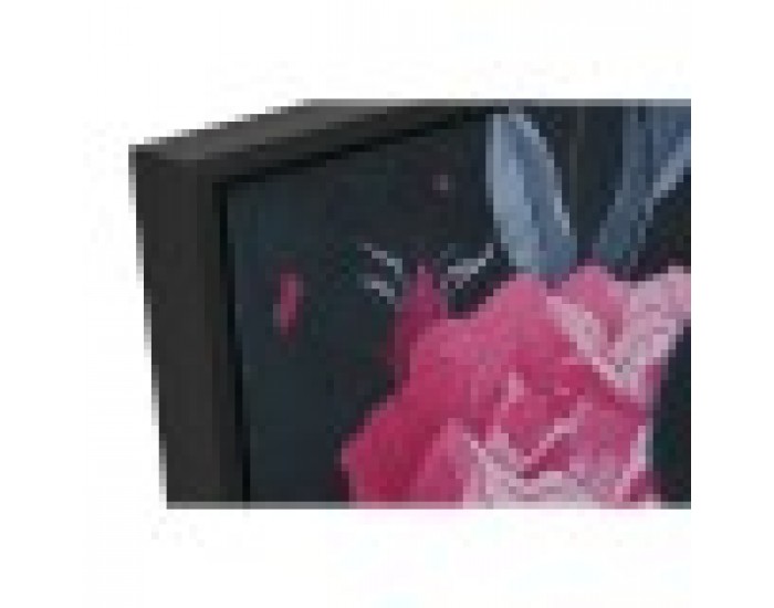 Картина Home ESPRIT Черен Розов 83 x 4 x 123 cm (2 броя)