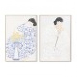 Картина DKD Home Decor Скандинавски (80 x 4 x 120 cm) (2 броя) - Картини, Плакати, Пъзели