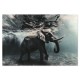 Картина Home ESPRIT Син Сив Бланка 150 x 4 x 100 cm
