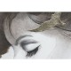 Картина DKD Home Decor Дама 100 x 4 x 100 cm (2 броя)