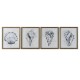 Картина Home ESPRIT Сив Естествен 50 x 2,5 x 60 cm (4 броя) Картина Home ESPRIT Сив Естествен 50 x 2,5 x 60 cm (4 броя)