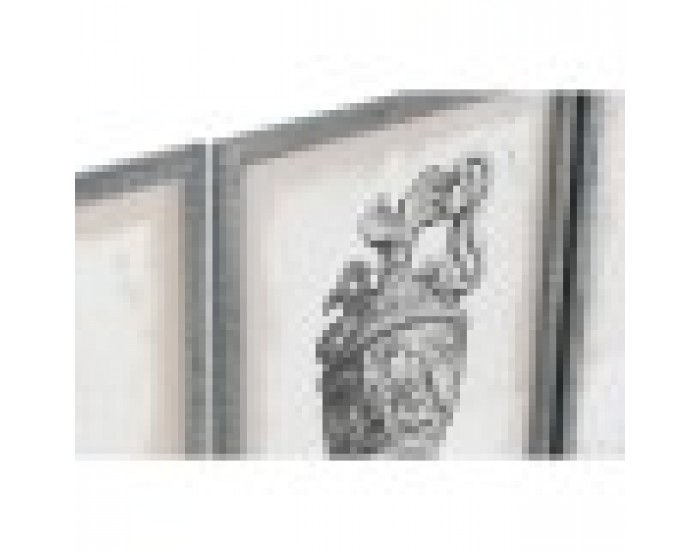 Картина DKD Home Decor Ваза (50 x 2 x 70 cm) (4 броя)