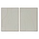 Картина Home ESPRIT Абстрактен Скандинавски 75 x 4 x 100 cm (2 броя) Картина Home ESPRIT Абстрактен Скандинавски 75 x 4 x 100 cm (2 броя)