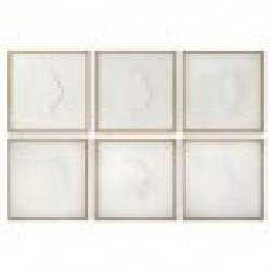 Картина DKD Home Decor Раковини 50 x 2 x 50 cm Средиземноморско (6 Части) - Картини, Плакати, Пъзели
