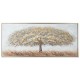 Картина Home ESPRIT Бял Златен Дърво Традиционен 182 x 3,8 x 80 cm