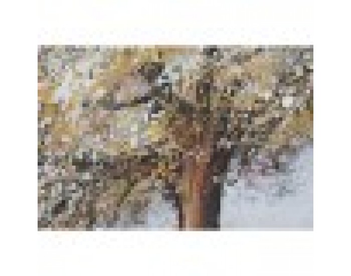 Картина Home ESPRIT Бял Златен Дърво Традиционен 182 x 3,8 x 80 cm