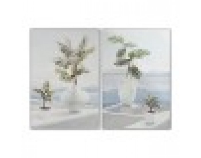 Картина Home ESPRIT Скандинавски 80 x 3,5 x 120 cm (2 броя)