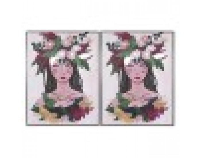 Картина DKD Home Decor Lilled (103 x 4,5 x 143 cm) (2 броя)