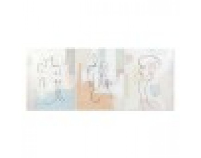 Картина DKD Home Decor Абстрактен Модерен (80 x 3,7 x 100 cm) (3 броя)