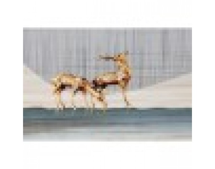 Картина DKD Home Decor Лист на растение (80 x 3 x 160 cm) (2 броя)