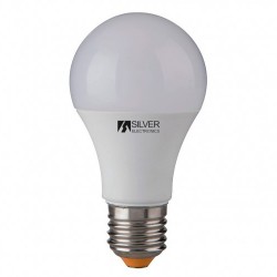 Сферична LED крушка за лампа Silver Electronics 980927 E27 10W Топла светлина - 5000K - Декорации