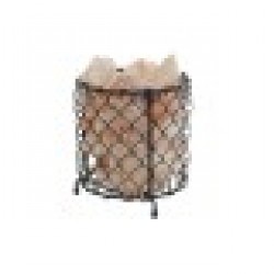 Luminous Decoration DKD Home Decor Сол 15W Черен Метал Оранжев 220 V Арабин Кошница (17 x 17 x 17 cm) - Настолни лампи