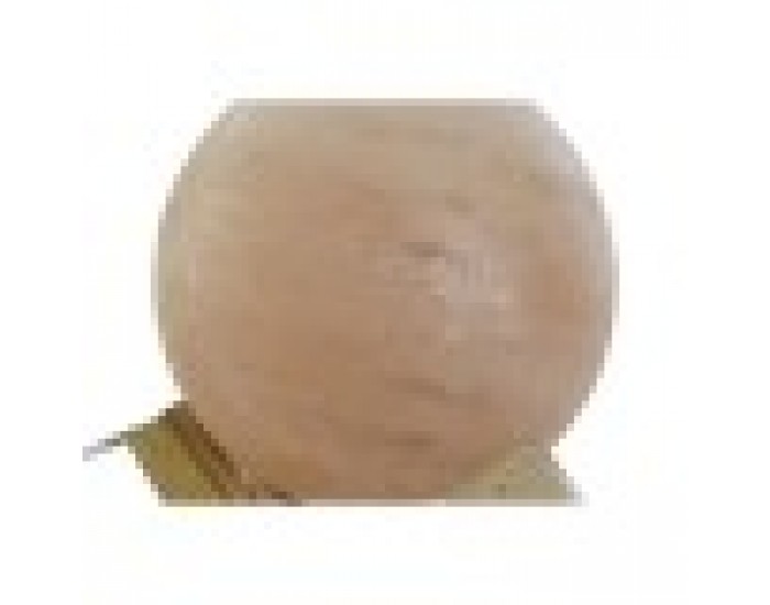 Настолна лампа DKD Home Decor Кафяв Розов Сол Aкациево дърво 15 W 220 V 15 x 15 x 20 cm