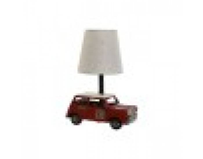 Настолна лампа Home ESPRIT Бял Червен лен Метал 20 x 14 x 27 cm Настолна лампа Home ESPRIT Бял Червен лен Метал 20 x 14 x 27 cm