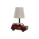 Настолна лампа Home ESPRIT Бял Червен лен Метал 20 x 14 x 27 cm Настолна лампа Home ESPRIT Бял Червен лен Метал 20 x 14 x 27 cm