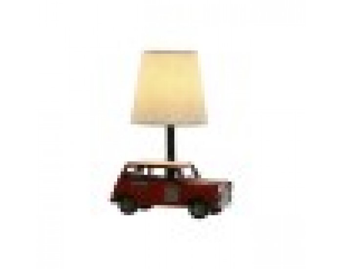 Настолна лампа Home ESPRIT Бял Червен лен Метал 20 x 14 x 27 cm Настолна лампа Home ESPRIT Бял Червен лен Метал 20 x 14 x 27 cm
