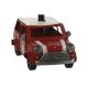 Настолна лампа Home ESPRIT Бял Червен лен Метал 20 x 14 x 27 cm Настолна лампа Home ESPRIT Бял Червен лен Метал 20 x 14 x 27 cm