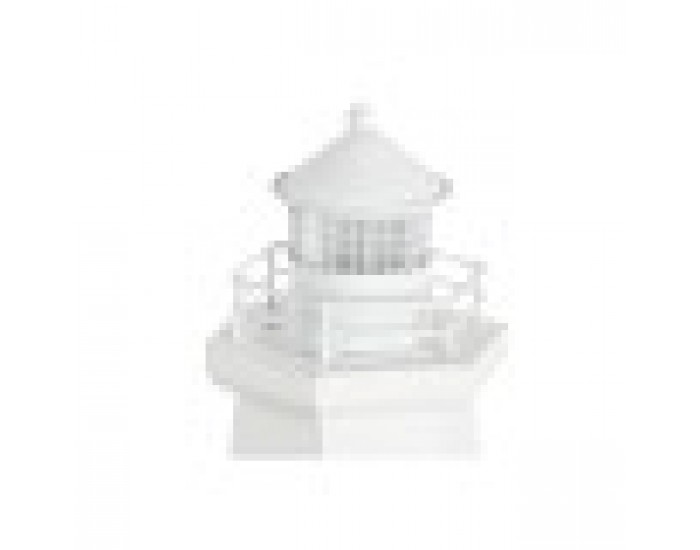 Luminous Decoration DKD Home Decor Дървен LED Фар (16 x 14 x 42 cm)