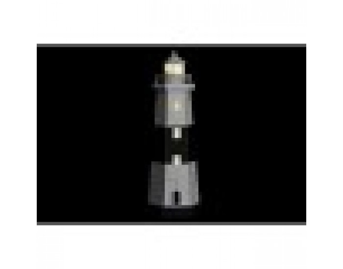 Luminous Decoration DKD Home Decor Дървен LED Фар (16 x 14 x 42 cm)