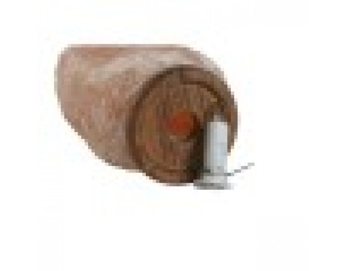 Настолна лампа Home ESPRIT Розов Сол Дърво манго 15 W 220 V 17 x 14 x 35 cm