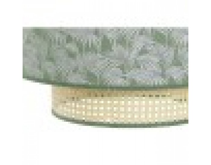 Полилей DKD Home Decor Естествен Черен полиестер Бял Зелен 40 W 50 W (46 x 46 x 25 cm)