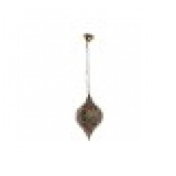 Полилей DKD Home Decor Златен Метал Многоцветен 40 W 50 W 24 x 24 x 42 cm - Осветителни тела