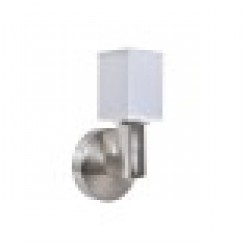 Стенна лампа DKD Home Decor Сребрист Метал полиестер Бял 220 V 40 W (12 x 10 x 22 cm) - Декорации
