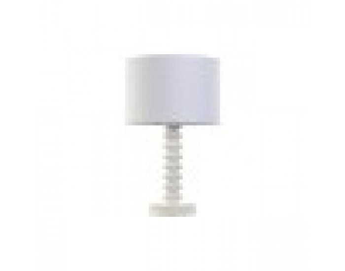 Настолна лампа Home ESPRIT Бял Метал 30 x 30 x 50 cm Настолна лампа Home ESPRIT Бял Метал 30 x 30 x 50 cm