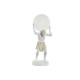 Настолна лампа Home ESPRIT Бял Златен Смола Пластмаса 220 V 18 x 17 x 44 cm Настолна лампа Home ESPRIT Бял Златен Смола Пластмаса 220 V 18 x 17 x 44 cm