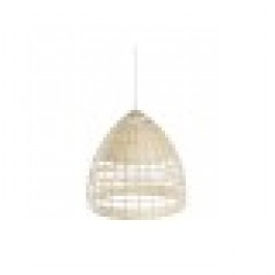 Полилей DKD Home Decor Бял 50 W (30 x 30 x 30 cm) - Осветителни тела